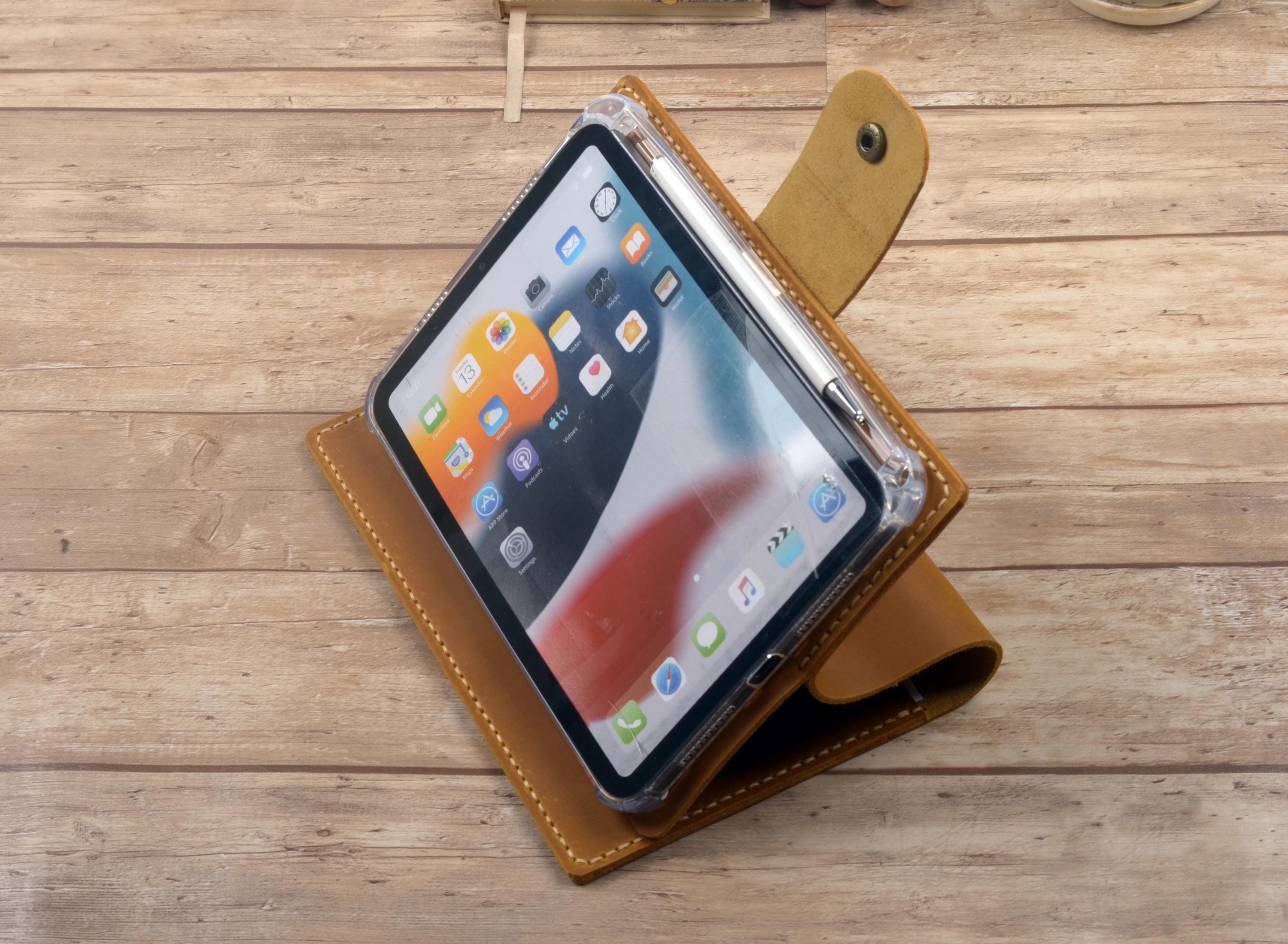 Crazy Horse Leather iPad Mini Standing Case,personalized iPad Mini