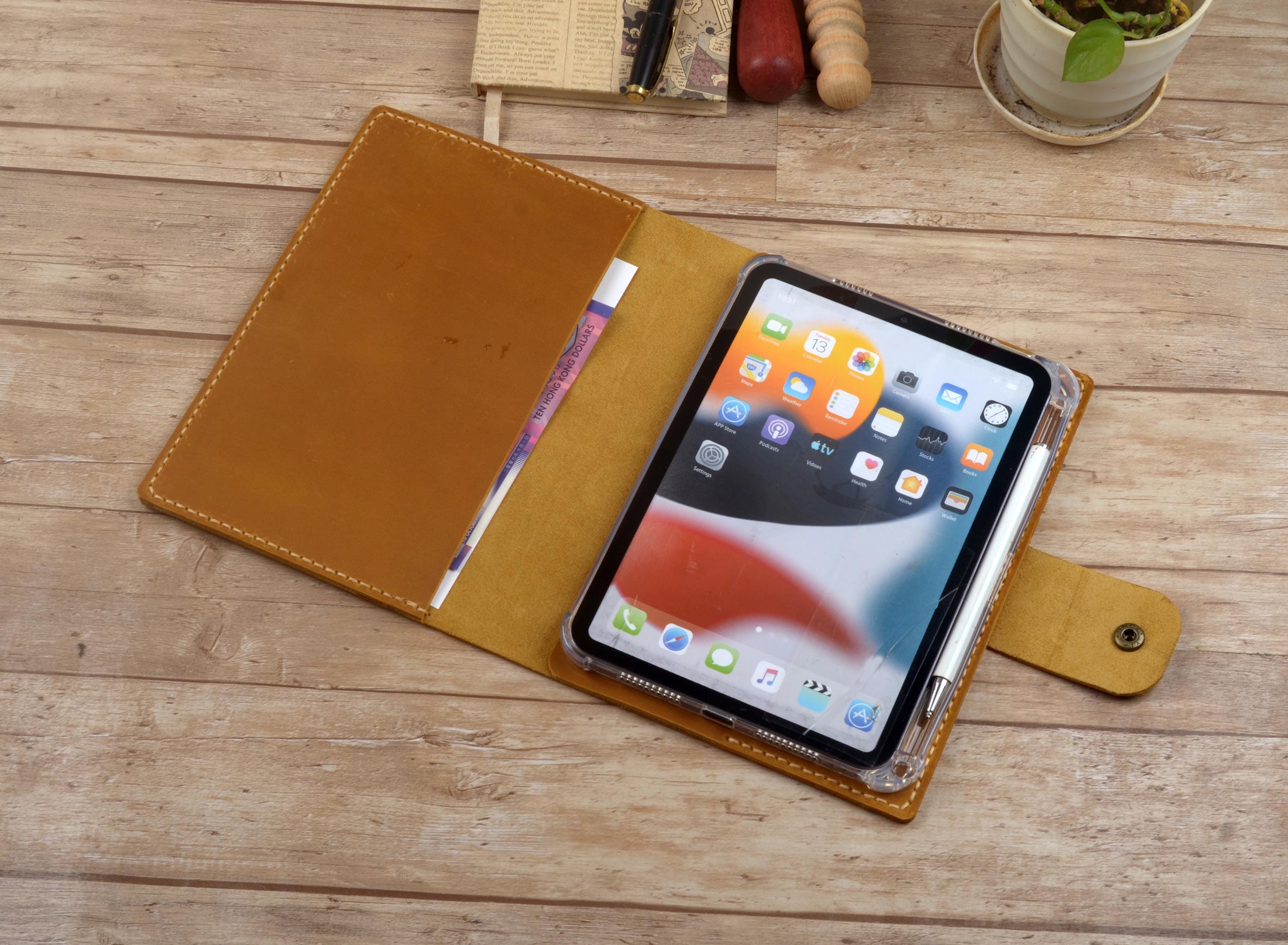 Crazy Horse Leather iPad Mini Standing Case,personalized iPad Mini