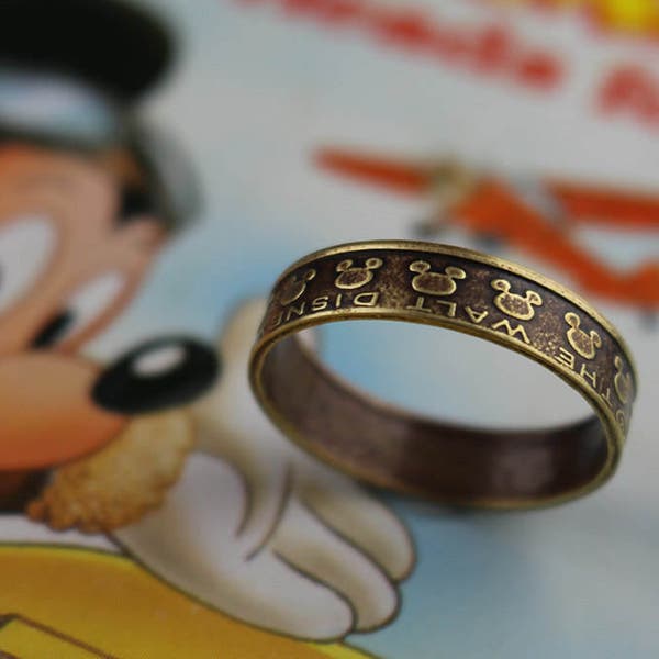 Micky Maus Disney Messing Token Ring