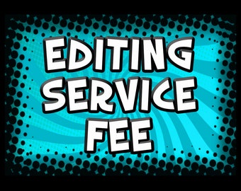 Editing Service Fee