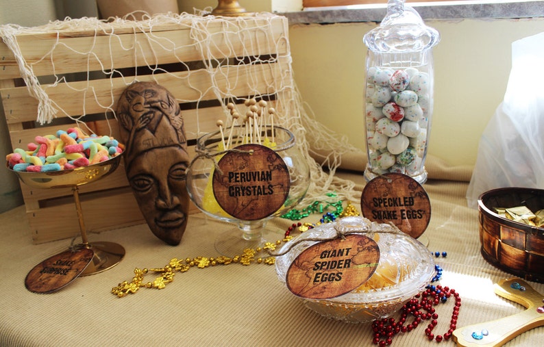 Indiana Jones Printable Party Kit | Etsy