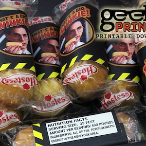 That&#39;s a Big Twinkie Ghostbusters Twinkie Label Printable