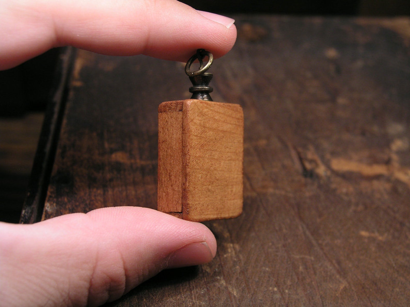 Miniature Library Pendant Full of Tiny Books Parchments a Etsy