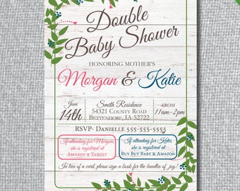 double baby shower ideas