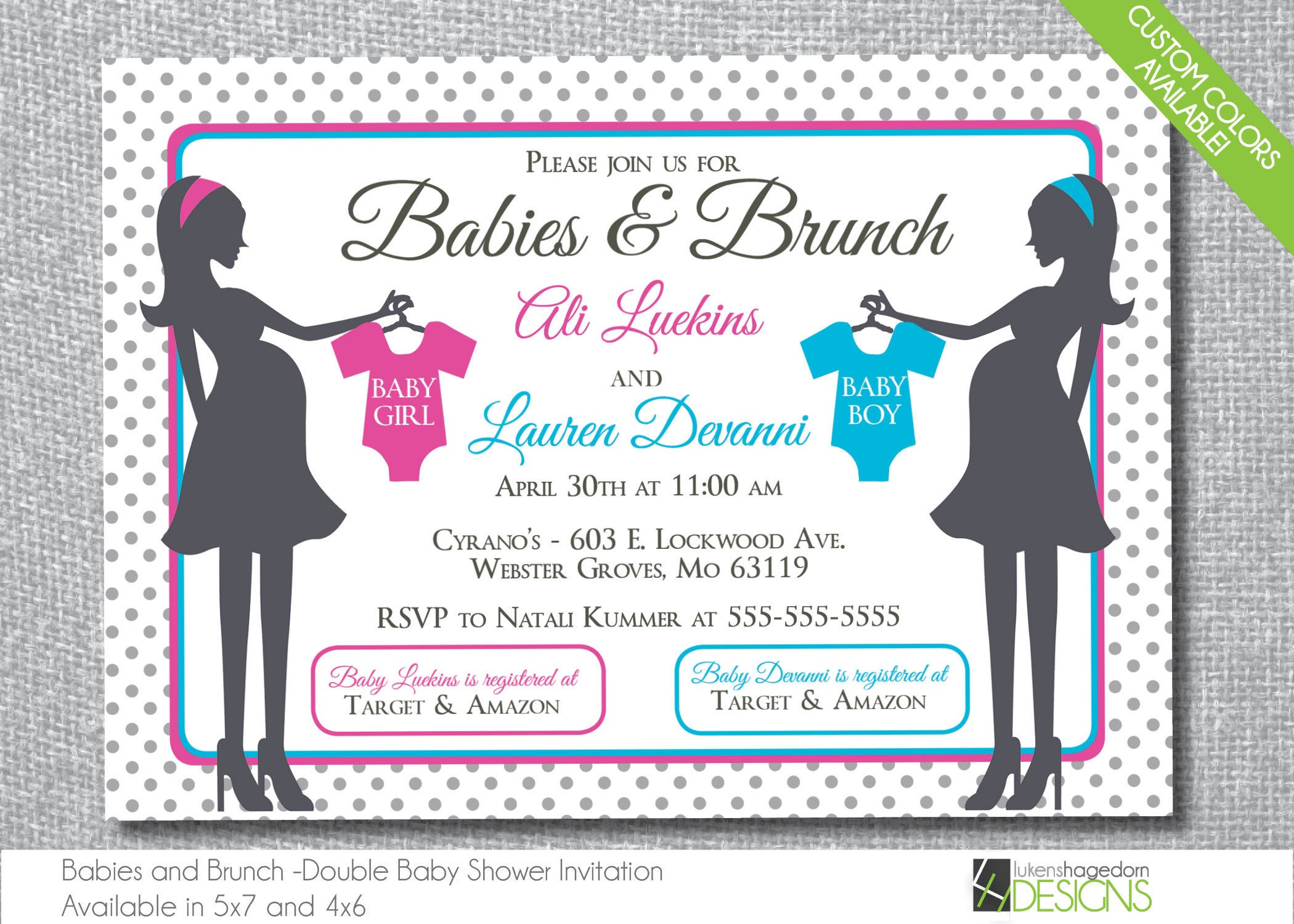 babies-and-brunch-double-baby-shower-invitation-custom-etsy