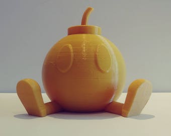 ボム兵、3Dプリント、任天堂、マリオ、装飾