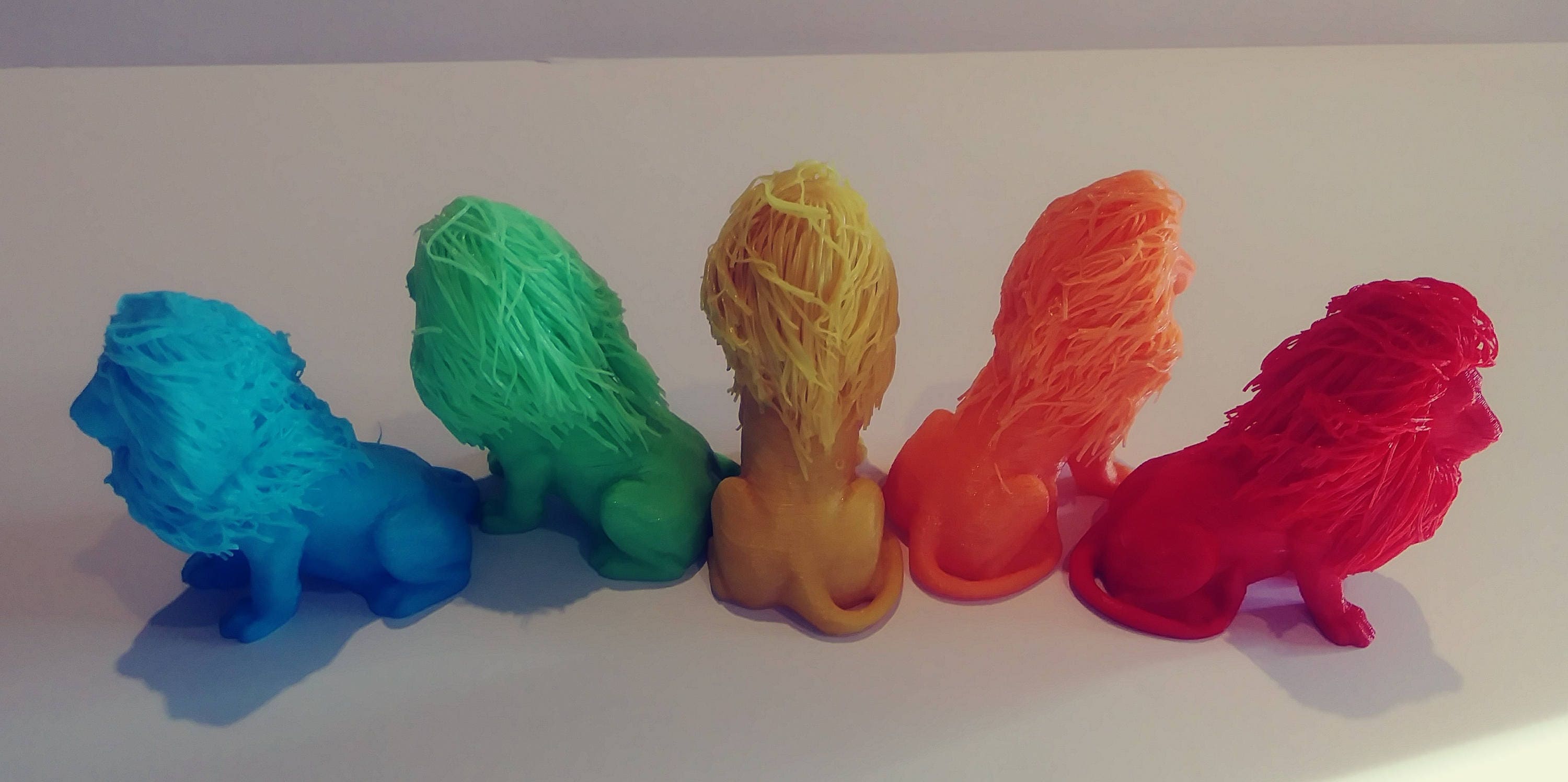 Lion, 3D Printed, Lion Toy, Lion Figurine, Gift - Etsy
