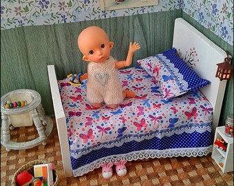 Cama + conjunto de cama para Pukifee