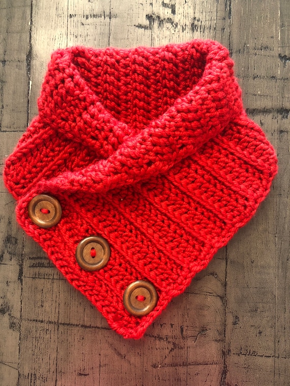 CROCHET PATTERN-Cozy Cowl