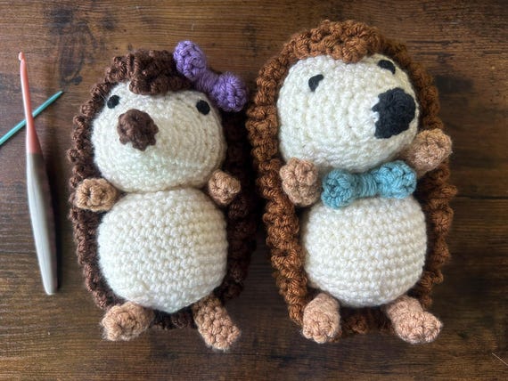 CROCHET PATTERN - Hedgehog