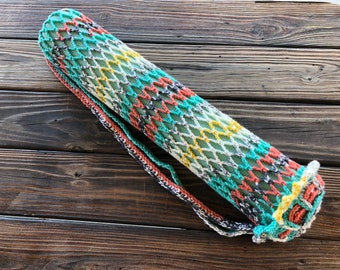 Floral Zen Yoga Bag Crochet Pattern