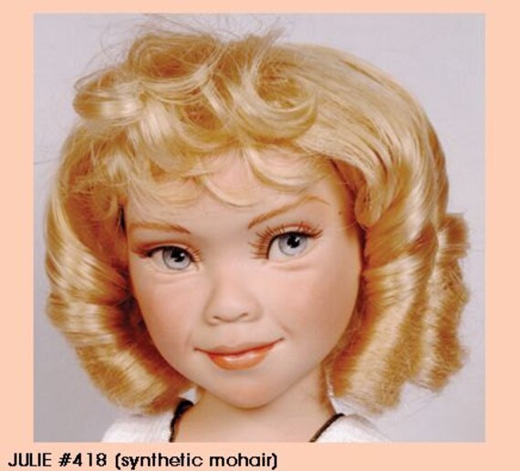 Monique Doll Wig size 5//6 New in Box ~ MARGIE ~ Off Black ~ SO CUTE!