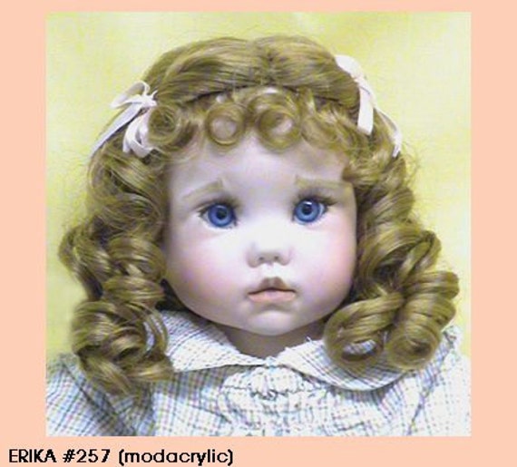 Monique Doll Wig size 5//6 New in Box ~ MARGIE ~ Off Black ~ SO CUTE!