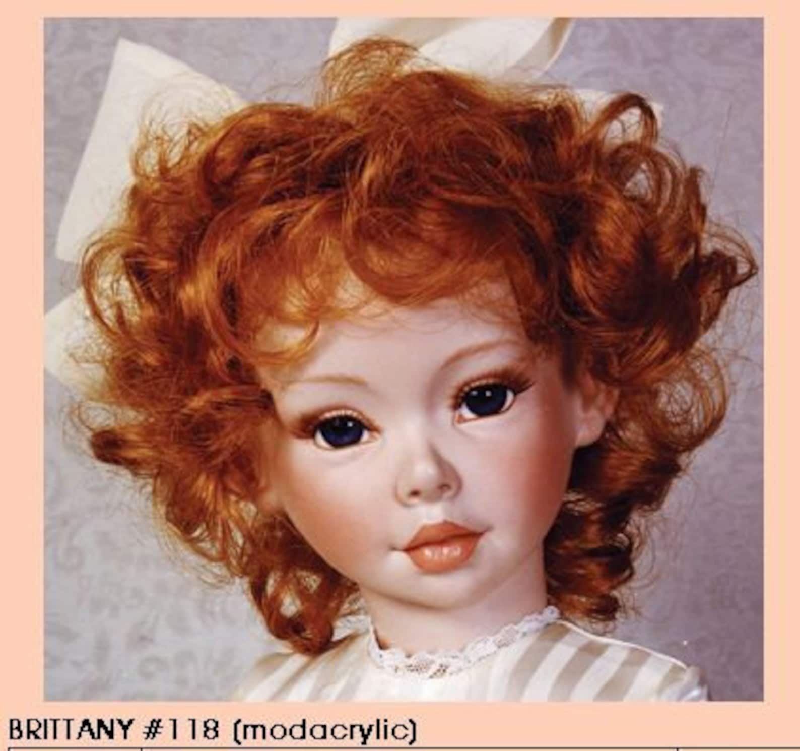 Doll Wig Size 1213 'Choice of Color By Monique Etsy