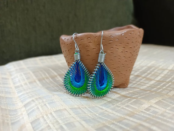 Colored Silk Thread Earrings in Wayanad at best price by Jyoti Creation -  Justdial