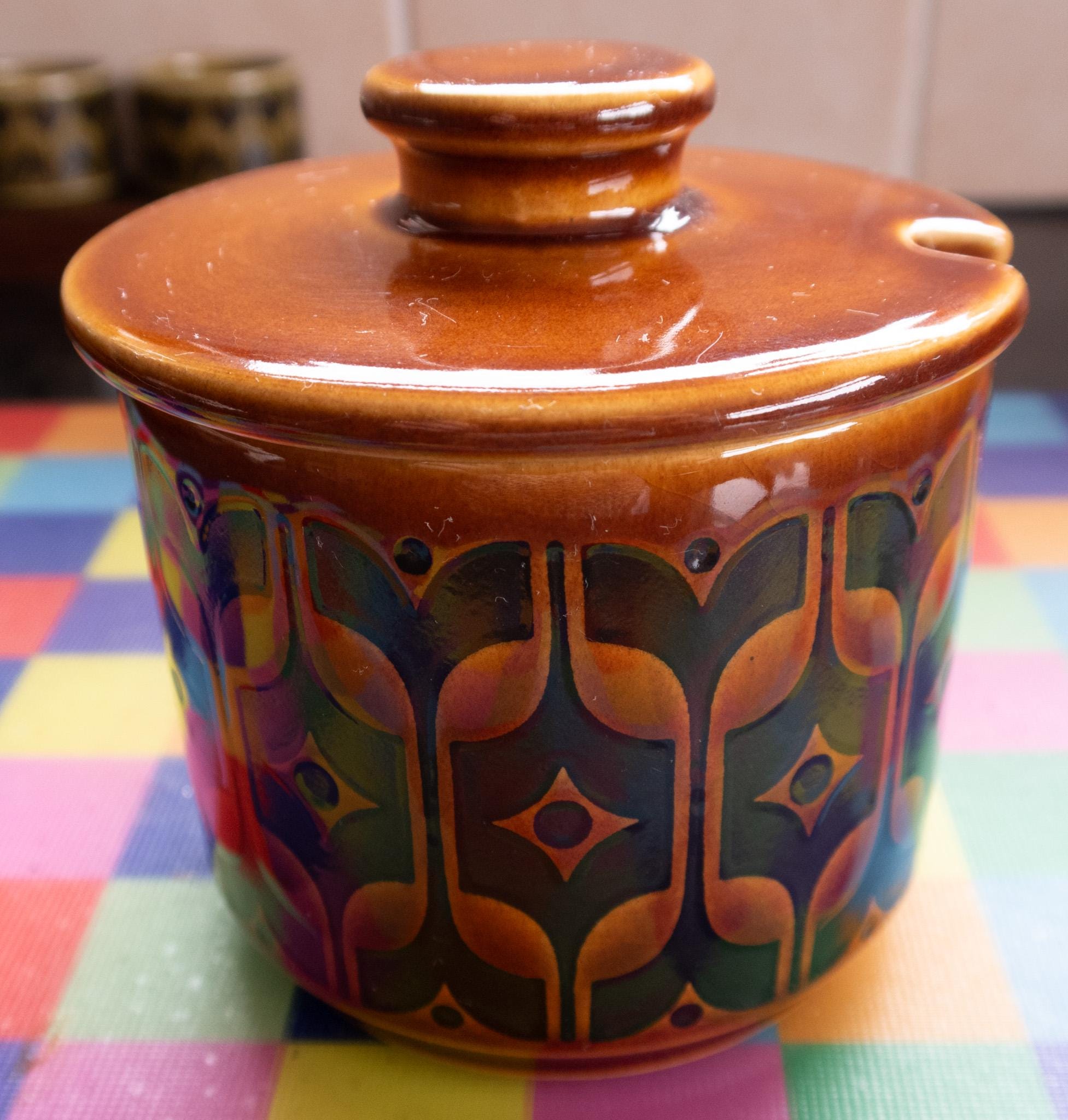 Hornsea Pottery Brown Heirloom Collection: Vintage Kitchenware