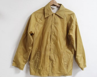 MEDIUM Vintage 1970s Montgomery Ward Soft Lining and Lightweight Button Jacket