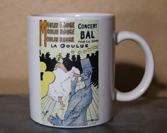 Vintage Moulin Rouge by Toulouse Lautrec Coffee Cup