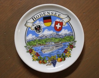 Vintage Bodensee 4" Dish Jewelry Holder / Ring Dish