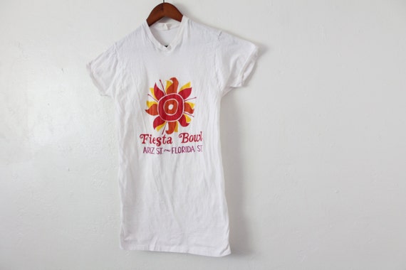 SMALL (Lean/Long) Vintage 1980s Fiesta Bowl Thin … - image 3