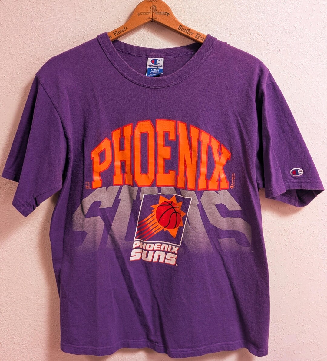 LARGE Vintage Phoenix Suns Champion 100% Cotton T-shirt - Etsy