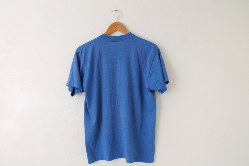 LARGE Vintage 1988 3B2 May 9, 1988 Blue Thin T-Shirt image 5