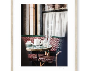 Cafe de Flore Paris Photography Print, Paris Cafe Print, Paris Wall Art