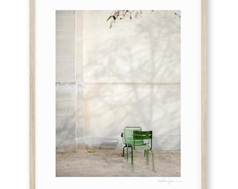 Paris Wall Art, Paris Chairs Photograph, Tuileries Garden Print