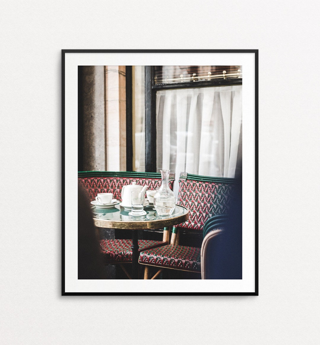 Cafe De Flore Print, Paris Cafe Wall Art, Paris Print, Paris Wall Art