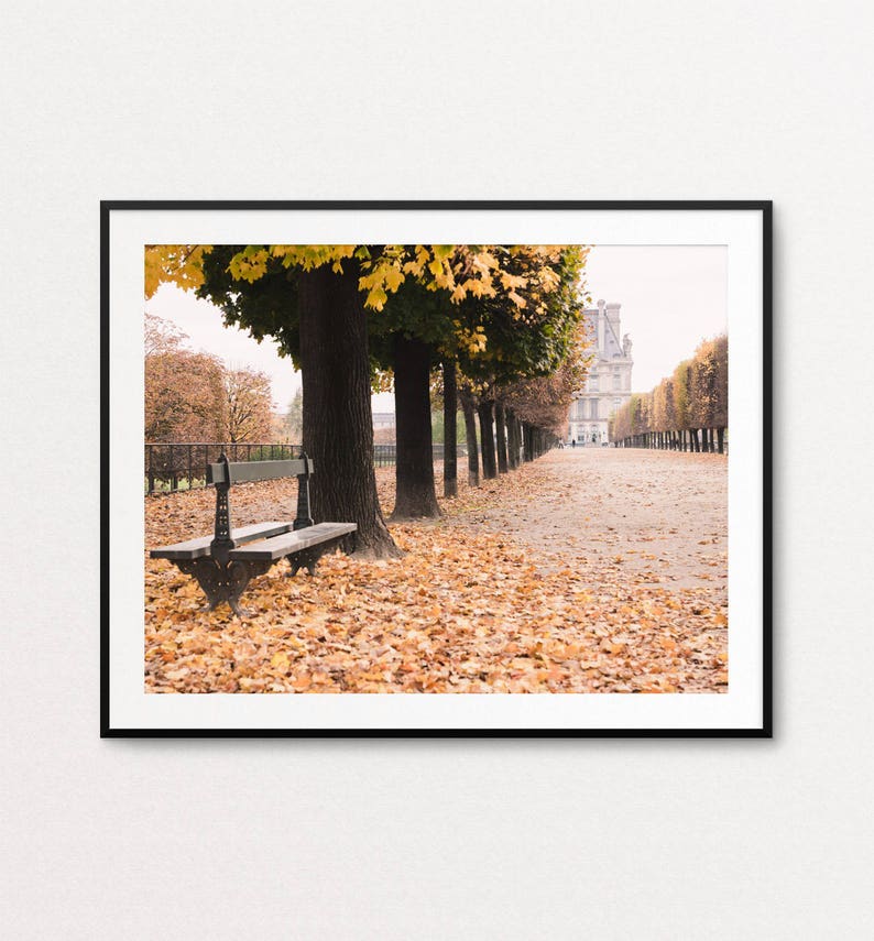 Paris Wall Art Paris Photos Paris Photography Home Decor Paris Bedroom Decor Paris Print Autumn in Paris Louvre Photo Paris Images