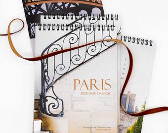 Paris Calendar, A Year in Paris Calendar 2026, Francophile Gift