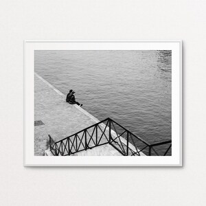 Paris Black and White Photo, Paris Print, Paris Decor, Paris Wall Art, Paris Street Photography, Paris Art