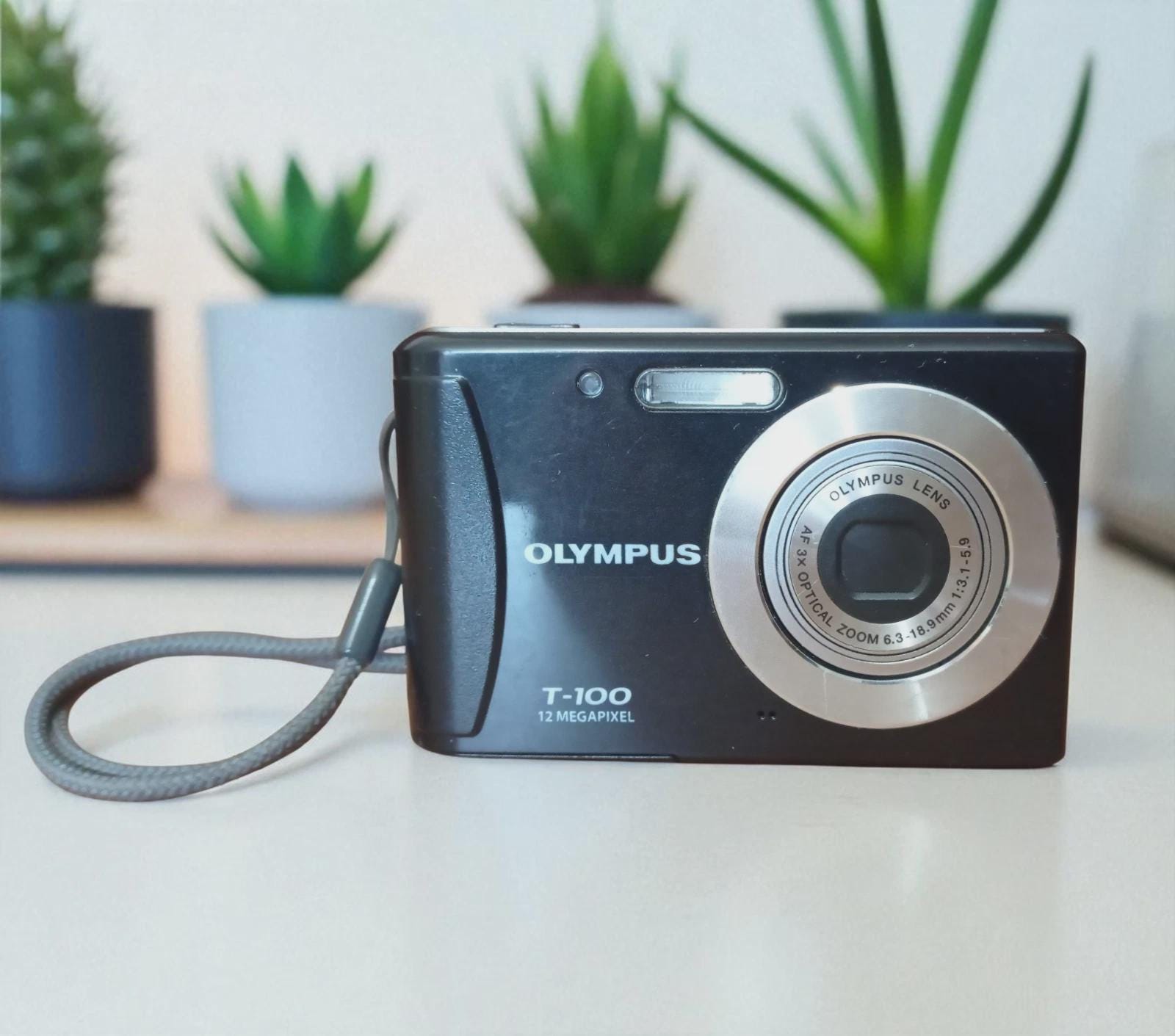 【動作OK】OLYMPUS T-100 コンパクトデジタルカメラ 本体 Olympus t100 - Etsy 日本