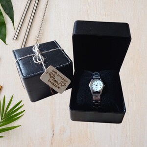Elegant Womens Watch with Box – Luxury Analog Quartz Ladies Wrist Watch – Small & Unique Watch for Women – Gift for Sister Perfect gift idea