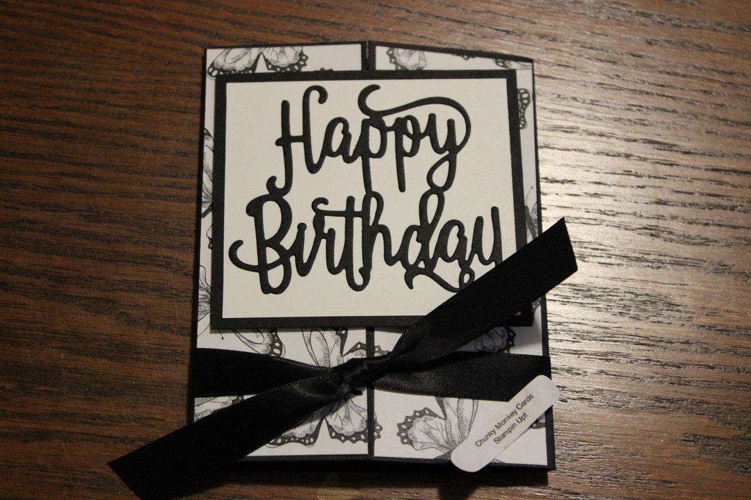 Stampin up Homemade Greeting Card Happy Birthday Botanical Butterfly ...