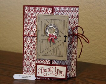 Stampin Up Christmas Cards 2022 Barn Door Barn Door Card | Etsy