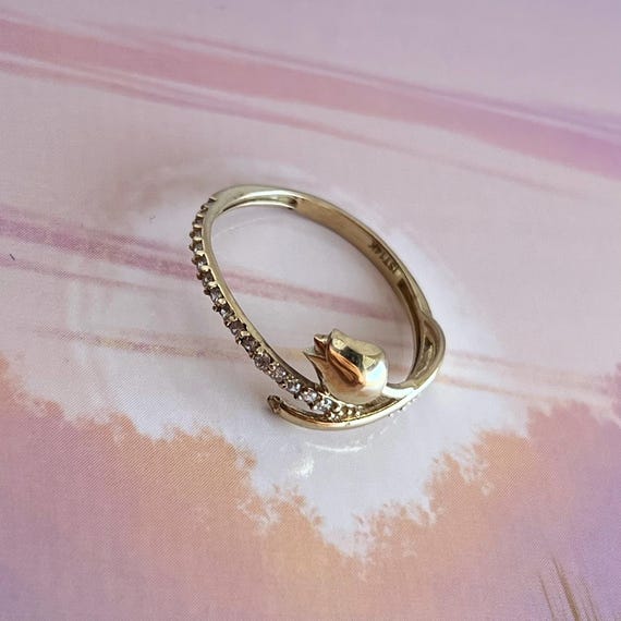 Tulip Wrap Ring - image 3