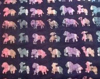 Animal Batik fabric