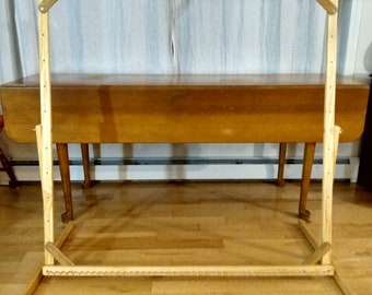 48"w x 46"h Adjustable Twining Loom