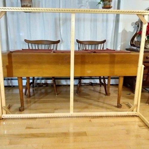 Handmade Adjustable Floor Rag Rug Twining Loom Includes Video - Etsy