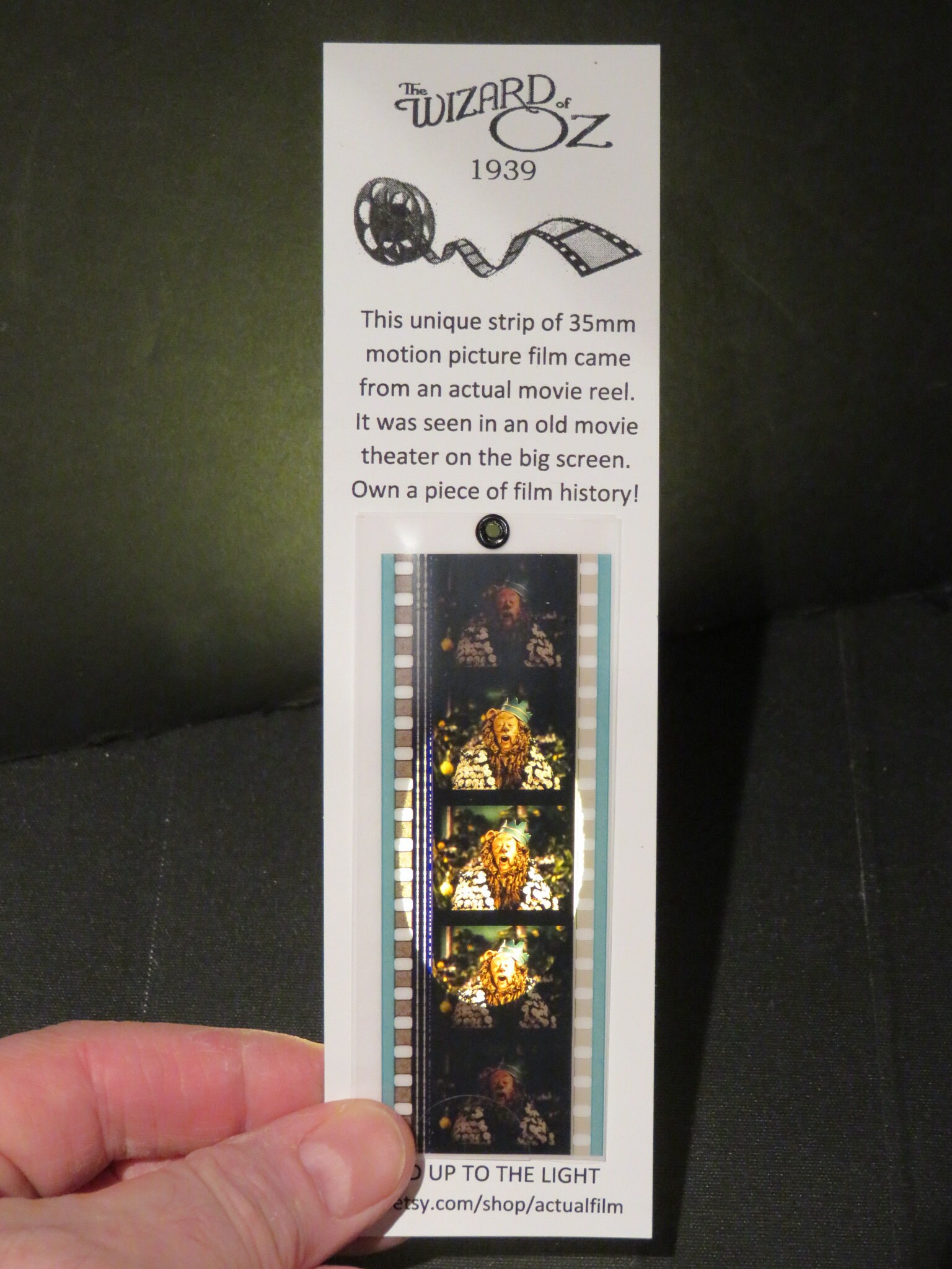 The Wizard of Oz - Bert Lahr/cowardly Lion - Film Strip - Etsy