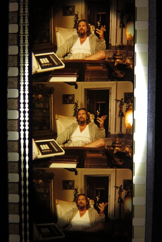 Jeff Bridges THE BIG LEBOWSKI Chair Film Strip Etsy
