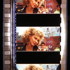 GREASE - Olivia Newton-John - &#39;Tell me about it, stud&#39; Film Strip