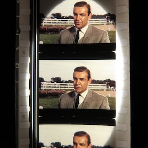 Sean Connery - GOLDFINGER - Film Strip