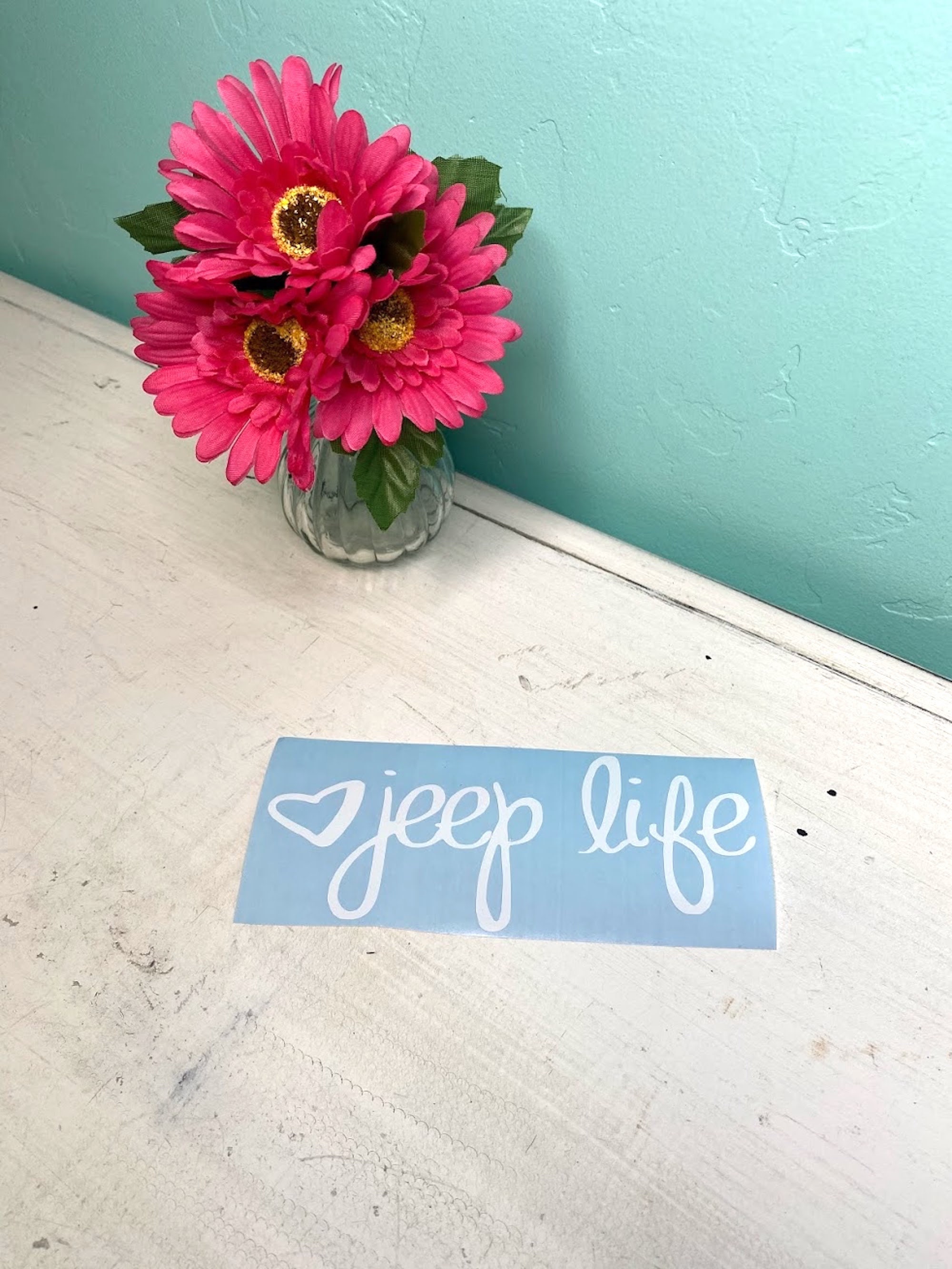 JEEP Life Decal Jeep Life Window Decal Car Vinyl Decal Etsy