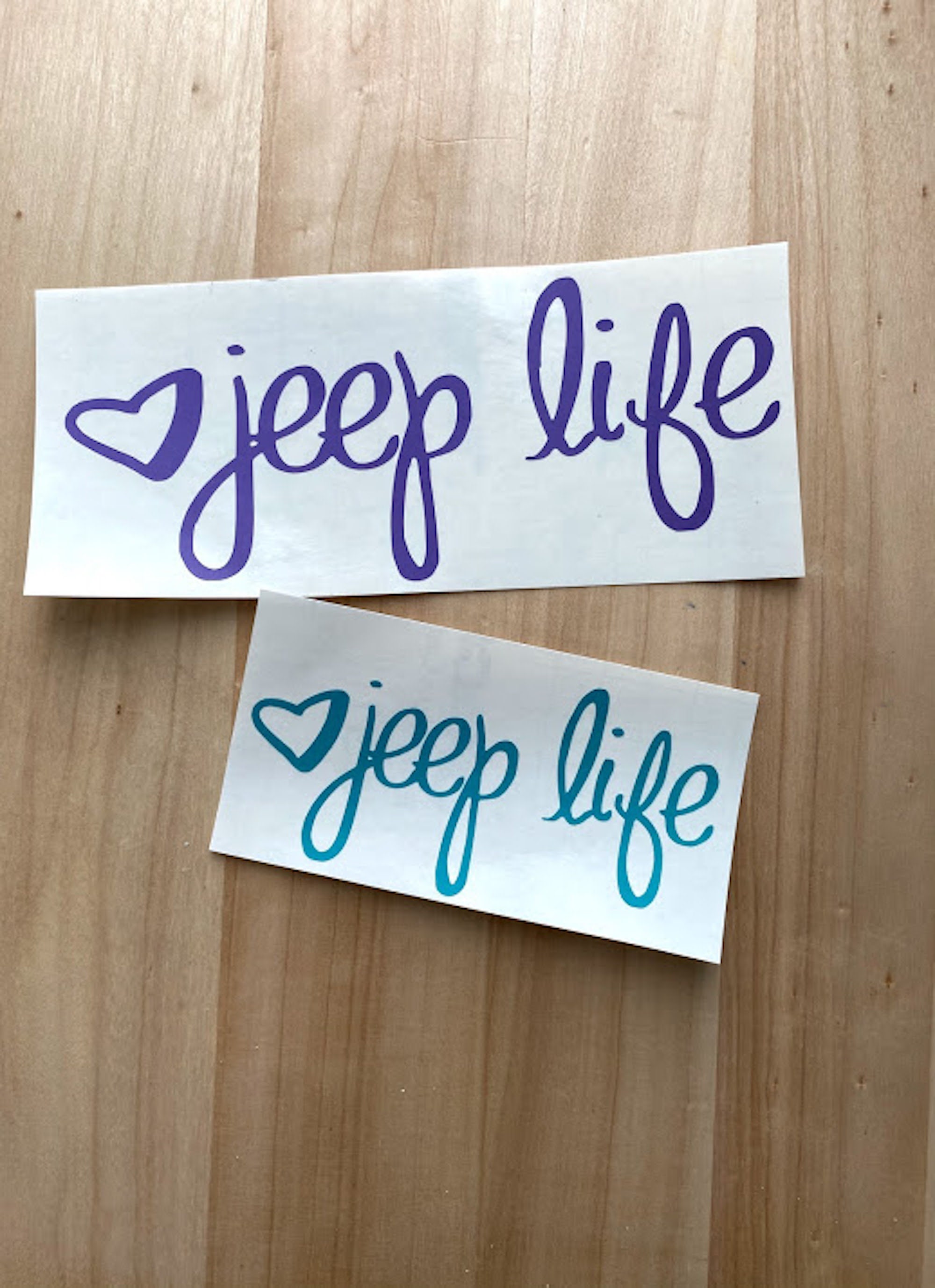JEEP Life Decal Jeep Life Window Decal Car Vinyl Decal Etsy