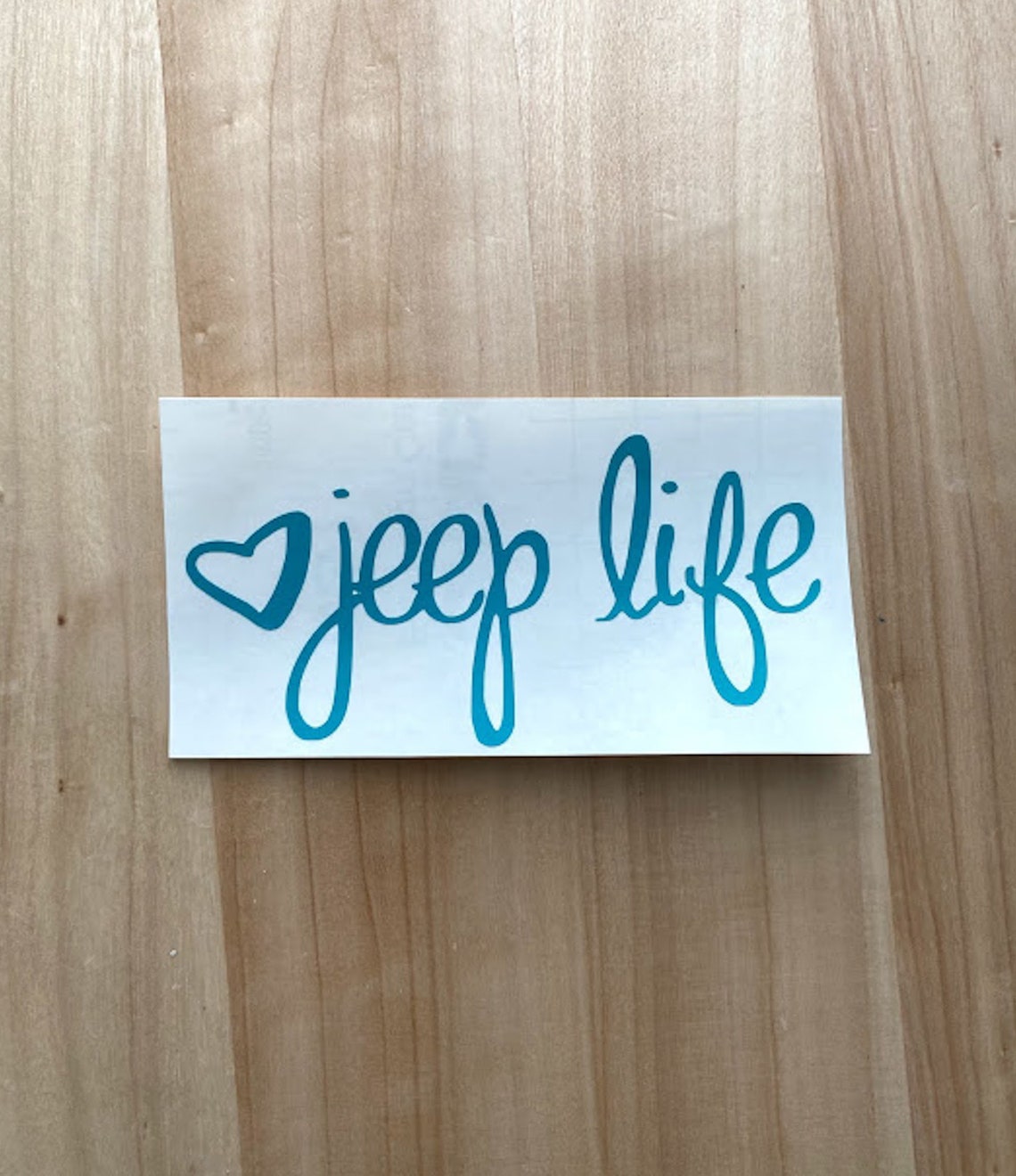 JEEP Life Decal Jeep Life Window Decal Car Vinyl Decal Etsy