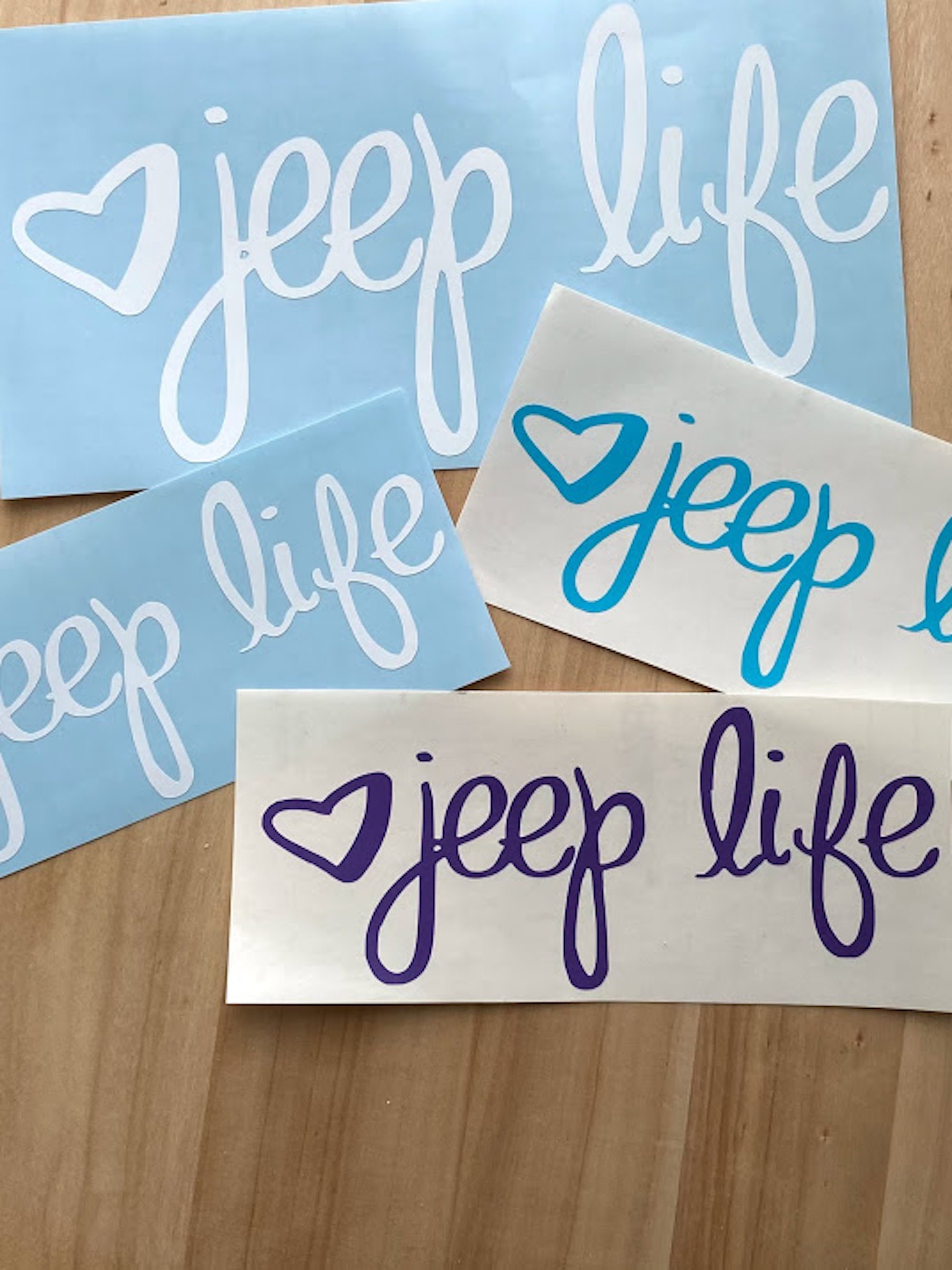JEEP Life Decal Jeep Life Window Decal Car Vinyl Decal Etsy