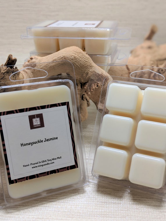 - Mild Scent Strength Fresh Pear /& Spearmint Clean Green Scent ALL NATURAL Soy Wax Melts HANDMADE