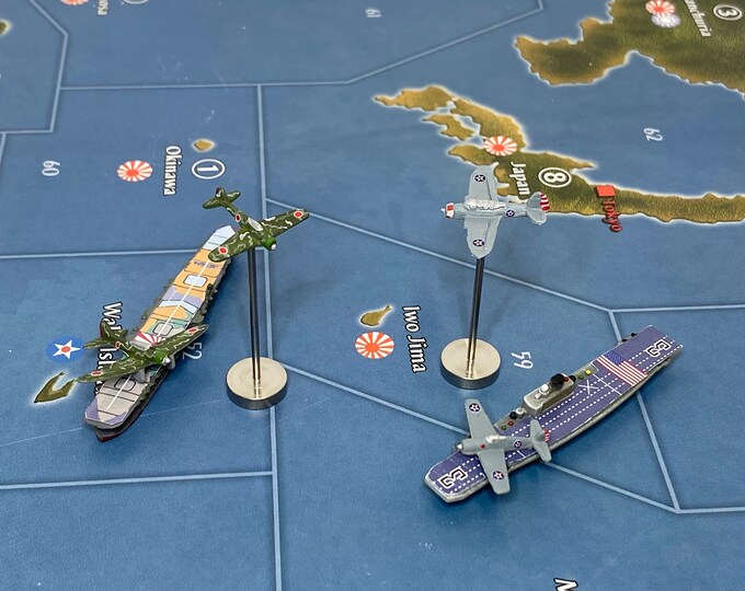 Axis & Allies Japanese Vs USA Etsy
